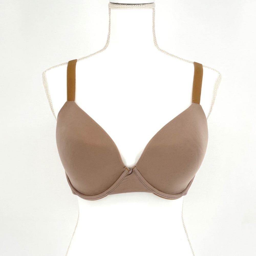 Soma Enbliss Full Coverage Bra 36D Beige Tan Underwire Comfort TShirt Bra 158564